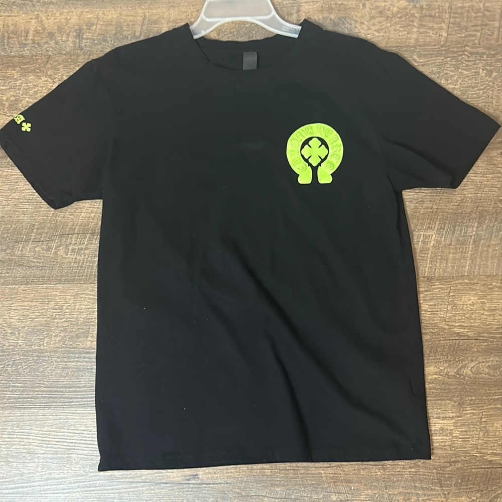 Chrome Hearts | Shirts | Lime Green Chrome Hearts Tee | Poshmark